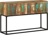 vidaXL - Wandtafel - 120x30x75 - cm - massief - gerecycled - hout