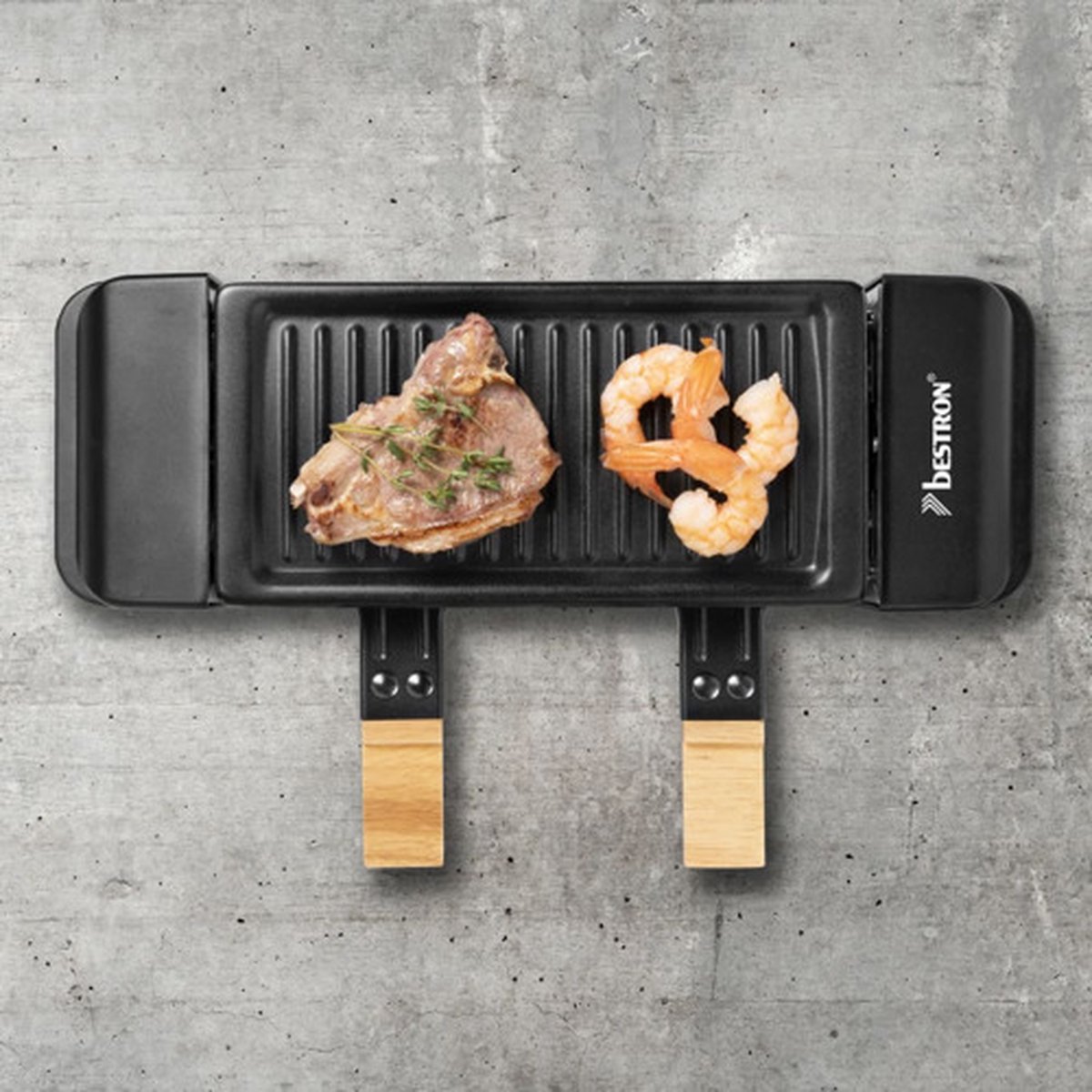 Gourmet Maxx Mini Raclette pour 2 Personnes 350 W : : Cuisine et  Maison
