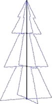 vidaXL - Kegelkerstboom - 300 - LED's - binnen - en - buiten - 120x220 - cm