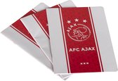 Ajax-schrift A4 ruit 3-pack