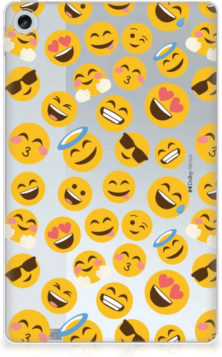 Lenovo Tab M10 Plus (3e generatie) Hippe Hoes Emoji