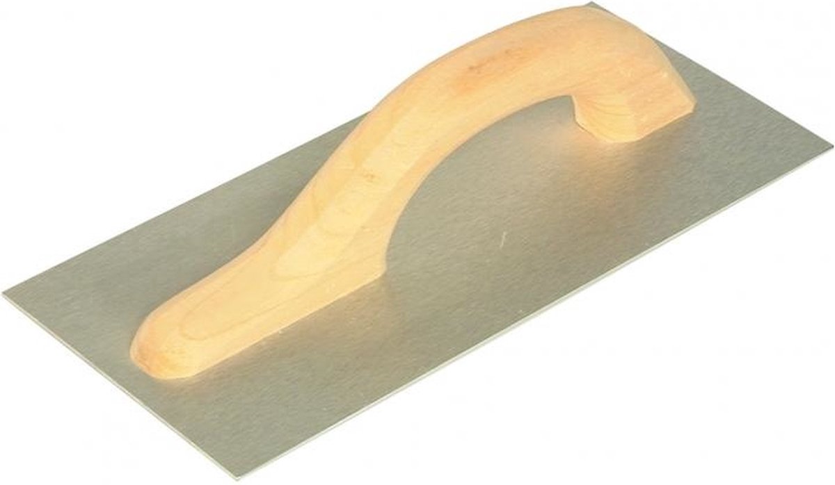 Opzetspaan - Super Prof - aluminium 360x160x2 mm houten greep