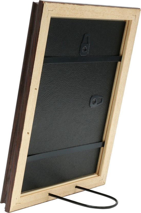 Deknudt Frames noyer foncé + garniture dorée