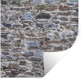 Stickers muraux - Galets - Vintage - Mur - 50x50 cm - Feuille adhésive