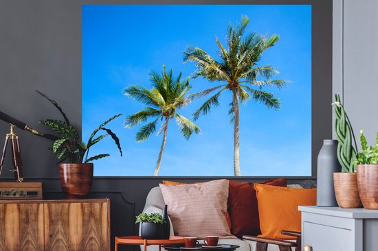 Stickers muraux - Palmier - Été - Tropical - 160x120 cm - Film Adhésif XXL