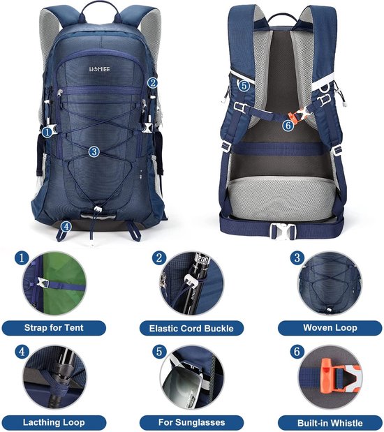 Backpack Trekking Hiking Camping Outdoor Rugzak Reizen rugzak