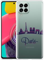 Hoesje Geschikt voor Samsung Galaxy M53 Parijs