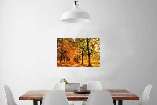 Affiche Forêt - Automne - Saisons - Rural - 90x60 cm
