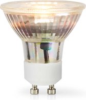 Nedis LED-Lamp GU10 - Spot - 3 W - 230 lm - 2700 K - Warm Wit - Retrostijl - 1 Stuks