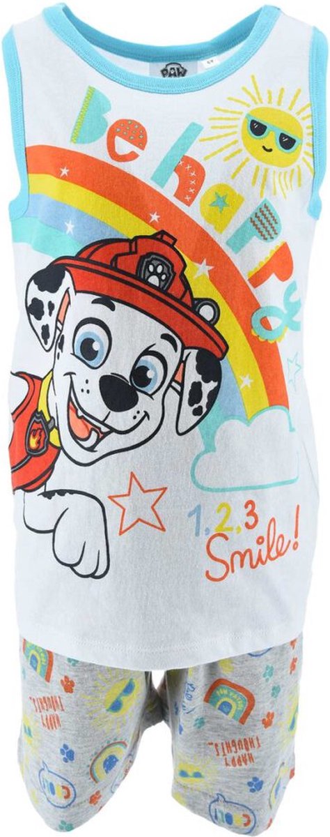 Paw Patrol Pyjama - Shortama - Be Happy Blue - 104