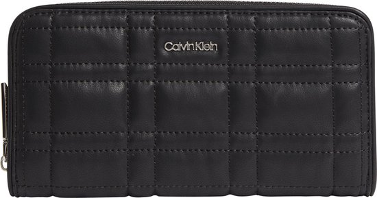 Calvin Klein - portefeuille CK touch b/a lg - RFID - femme - noir