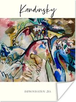 Poster Kunst - Abstract - Kandinsky - Kunst - 120x160 cm XXL