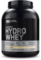 Optimum Nutrition Hydrowhey - Shake Protéiné/Poudre Protéinée - Vanilla - 100% Whey Isolate - 1600 grammes (40 shakes)