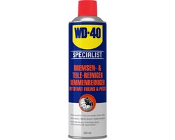 Foto: Wd 40 specialist remmen onderdelenreiniger 500ml krachtige reiniger ontvetter verwijdert stof vuil olie en remvloeistof