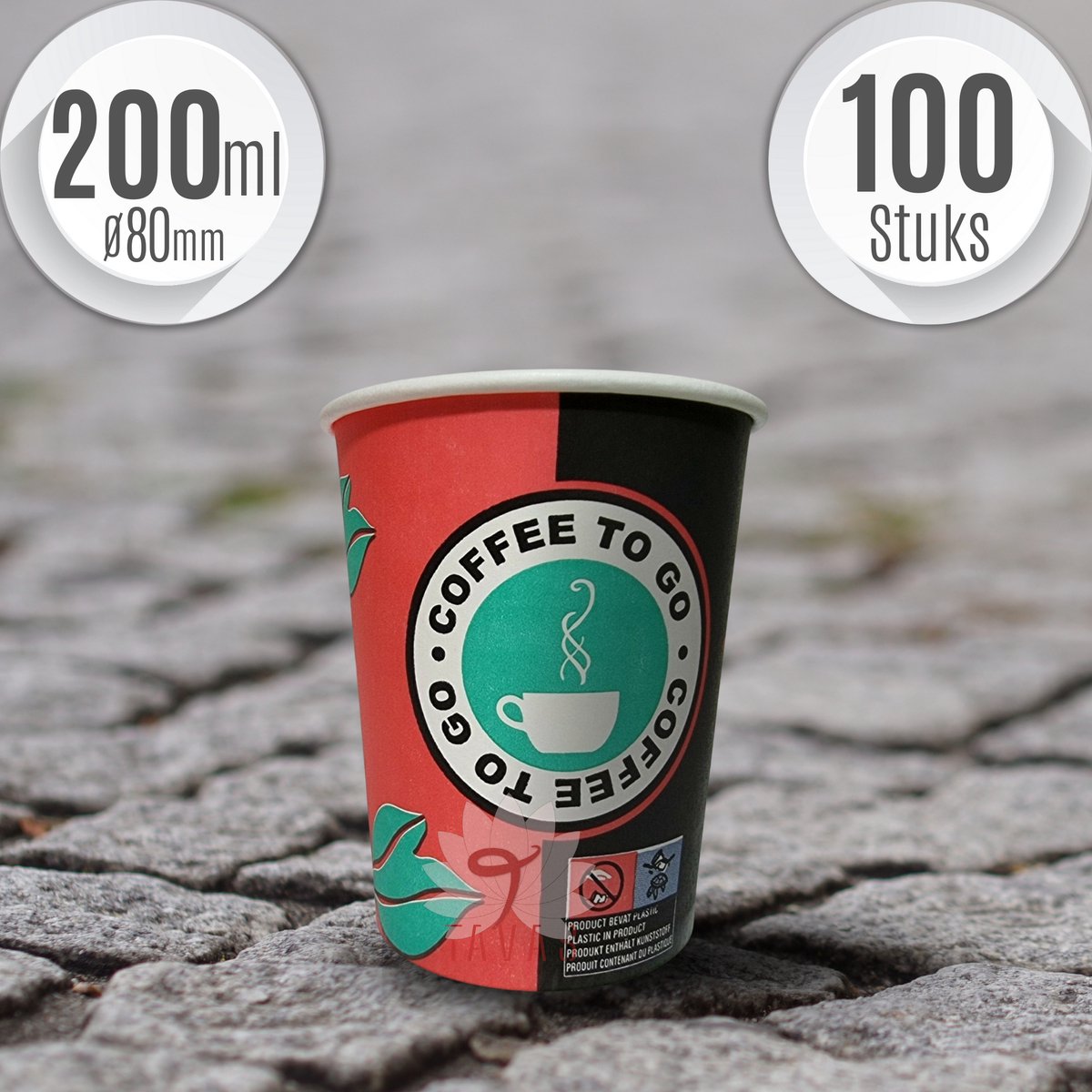 Tot 76% op 50, 100, 150, 500 of 1000 kartonnen bekers | Producten