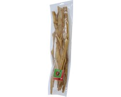 Boon Natuurlijke Snack rund, runderkophuid 70 cm, voordeelzak a 6 stuks.