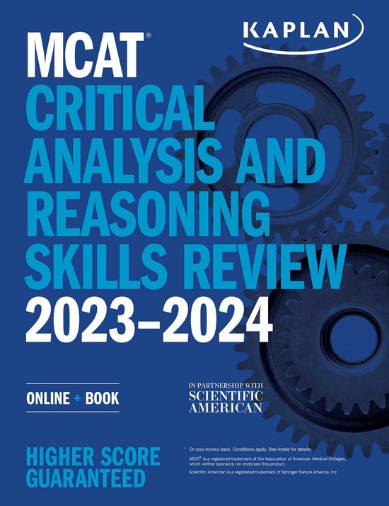 MCAT Critical Analysis and Reasoning Skills Review 20232024 (ebook