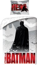 Batman Dekbedovertrek, Hero - Eenpersoons - 140 x 200 cm - Katoen