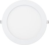 Plafondlamp - Downlight - Inbouwspot  - 12W - 4000K - Natuurlijk wit - Ø155mm - Incl. eurostekker - Verlichting plafondlampen