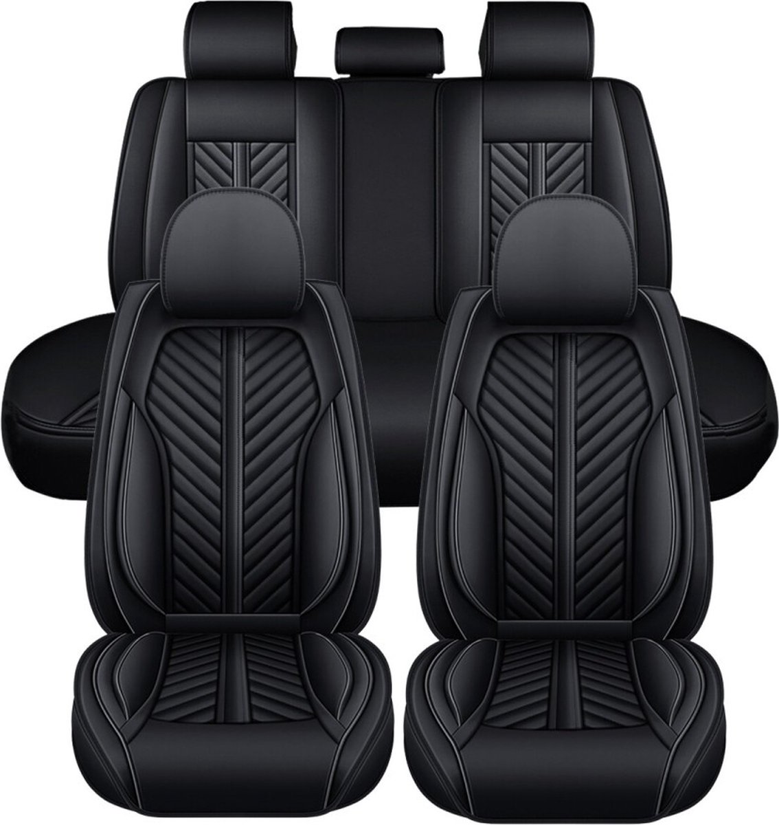 Autostoelhoezen Volledige Set Voor Fiat Panda 3. Series (Type 169) 2003-2025, Waterdichte Ademende Stoelhoezen Stoelbeschermers Interieur Accessoires,B/Black Beige Autostoelhoezen Volledige Set Voor Fiat Panda 3. Series (Type 169) 2003-2025, Waterdichte Ademende Stoelhoezen Stoelbeschermers Interieur Accessoires,B/Black Beige