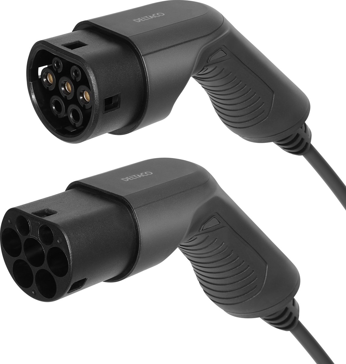 Deltaco EV-1203 Type 2 Oplaadkabel - Snel en Efficiënt Opladen