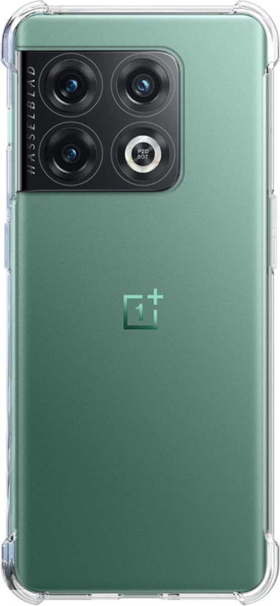 Anti-shock Back Cover OnePlus 10 Pro TPU Siliconen Hoesje Transparant
