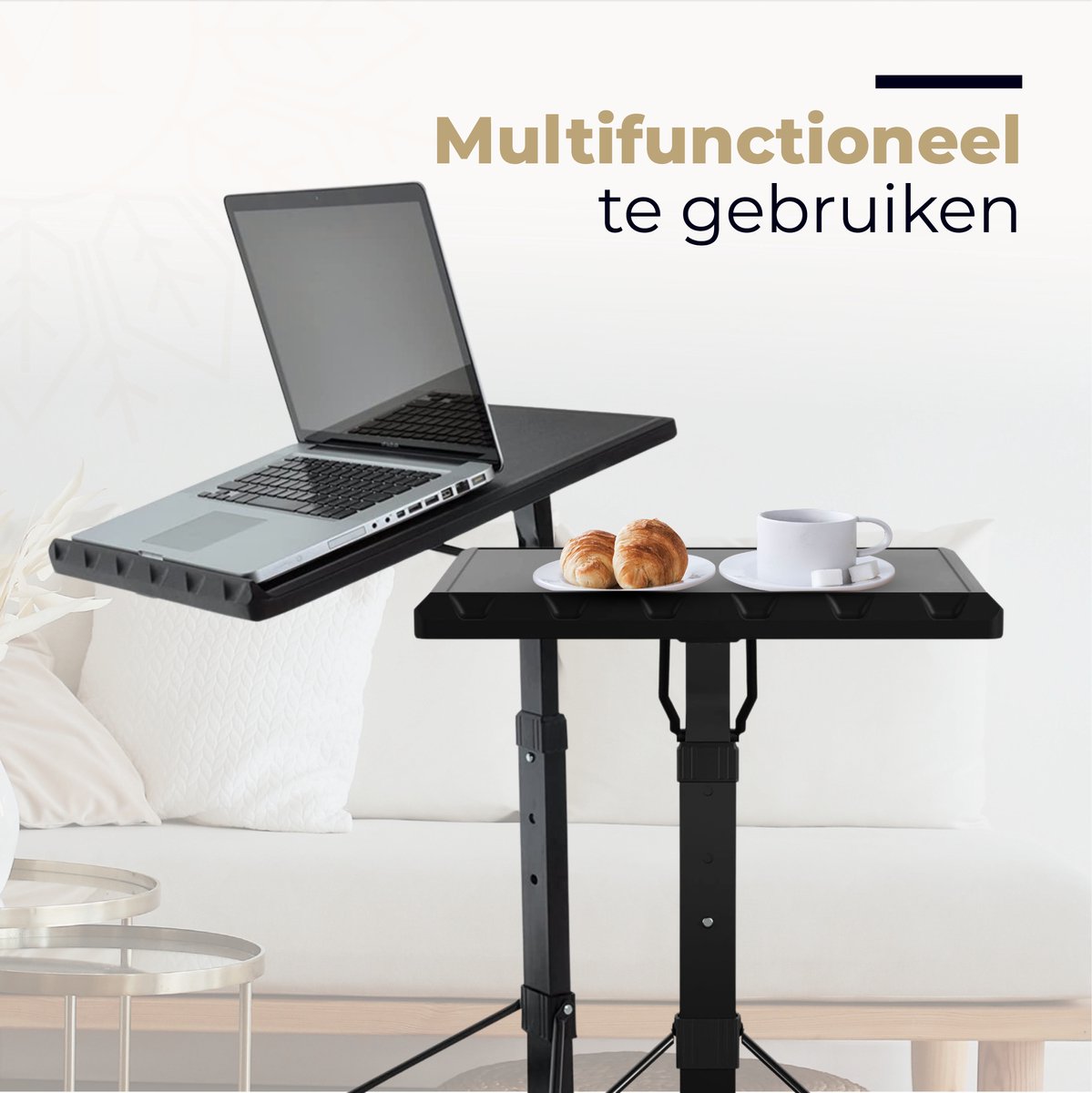 Merah - Opvouwbare laptop en bedtafel Multifuntioneel | bol.com