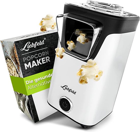 Presto Poplite Hot Air Popcorn Popper, Plastic, Rood