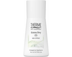 Therme - Anti-Transpirant Extra Dry 48H Spray - 6 x 75 ml - Voordeelverpakking