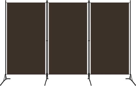 vidaXL-Kamerscherm-met-3-panelen-260x180-cm-bruin