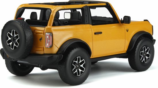 Maquette résine GT Spirit GT858 - Ford Bronco Badlands Cyber Orange 2021 1/18