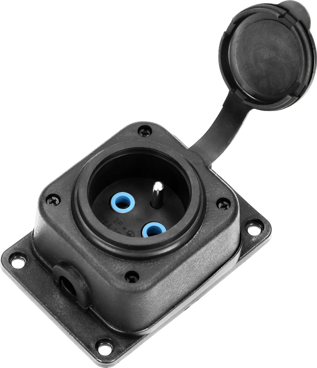 Orno Serie - Rubberen Stopcontact 2P+Z - 16A - 230V - IP44