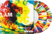Serato 7” LYM Series Control Vinyl x2 (Multi-Colour Splatter) - DJ Control