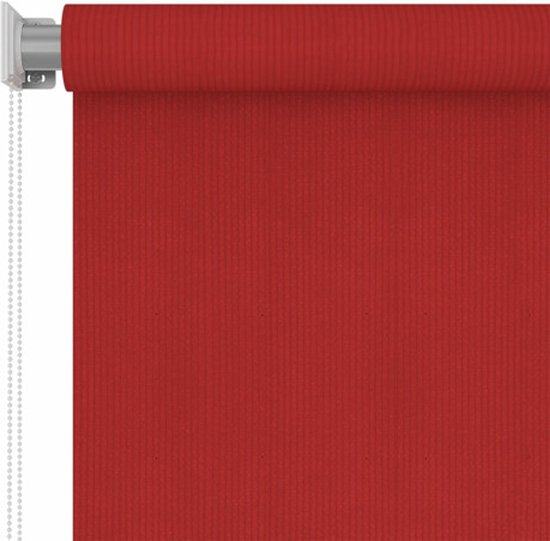 vidaXL-Rolgordijn-voor-buiten-120x230-cm-HDPE-rood