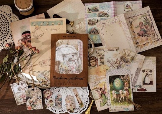 Foto: Journaling papier set modern pictorial prachtige set voor o a bulletjournal scrapbooking en kaarten maken