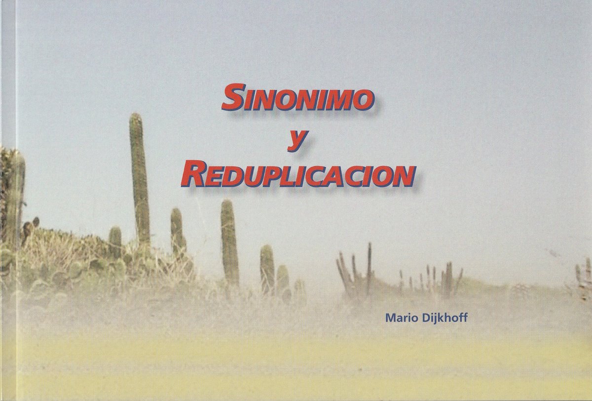 Omslag van Sinonimo y Reduplicacion (Papiamento)