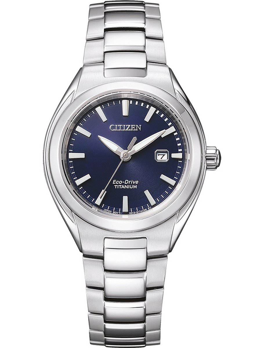 Citizen EW2610-80L Horloge - Titanium - Zilverkleurig - Ø 31 mm