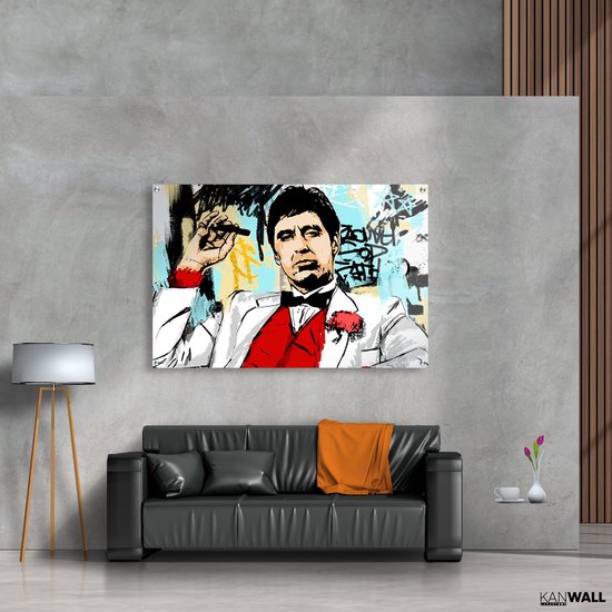 Luxe Plexiglas Schilderij Al Pacino | 40x60 | Woonkamer | Slaapkamer | Kantoor | Muziek | Design | Art | Modern | ** 5MM DIK**