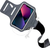 Mobiparts Comfort Fit Sport Armband Apple iPhone 13 Pro Zwart