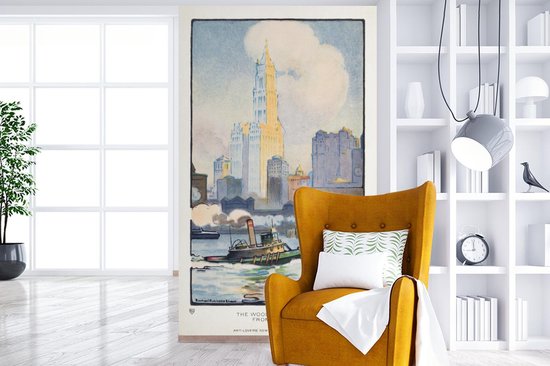 Papier Peint - Papiers Papier peint photo Water- Bateau - Amérique - Largeur 150 cm x Hauteur 240 cm