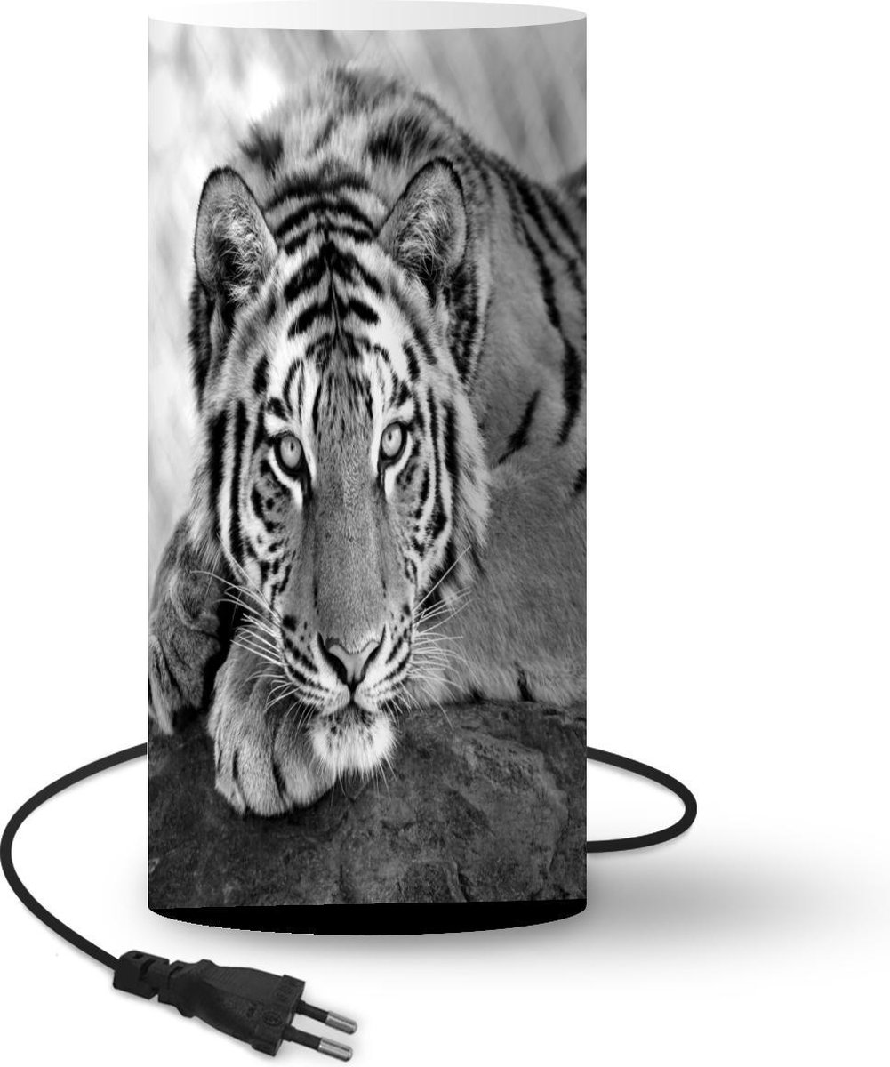 Lamptiger Tafellamp - Tijger - Ø 16 Cm - E14 - Multicolor
