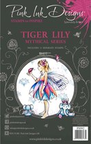 Pink Ink Designs Clear stamp - Tiger Lily - A5 - Set van 7 stempels