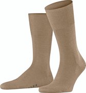 FALKE Airport warme ademende Merino Wol Katoen Heren Sokken beige - Maat 39-40