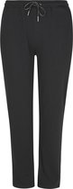Rechte joggingbroek in effen sweaterstof