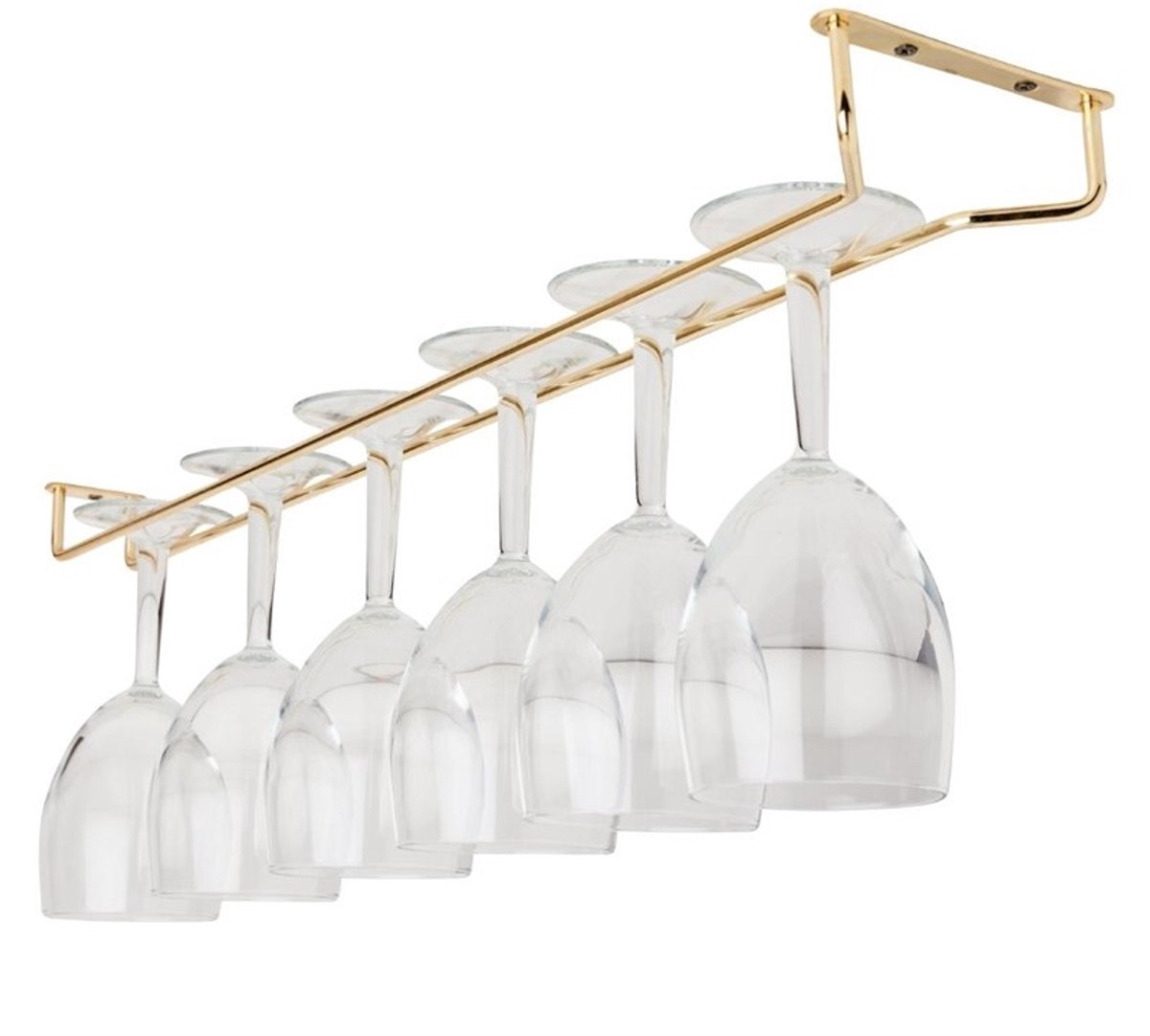 Glasrek messing 61cm