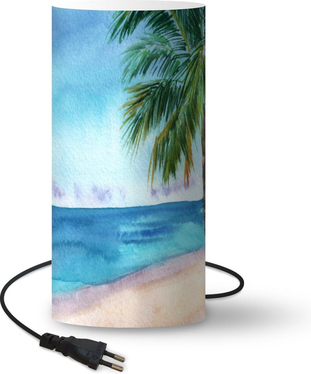 Lamptiger Tafellamp - Strand - Ø 16 Cm - E14 - Multicolor