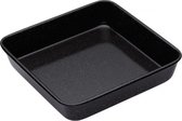 bakvorm Professional Vitreous 23 x 4 cm staal zwart