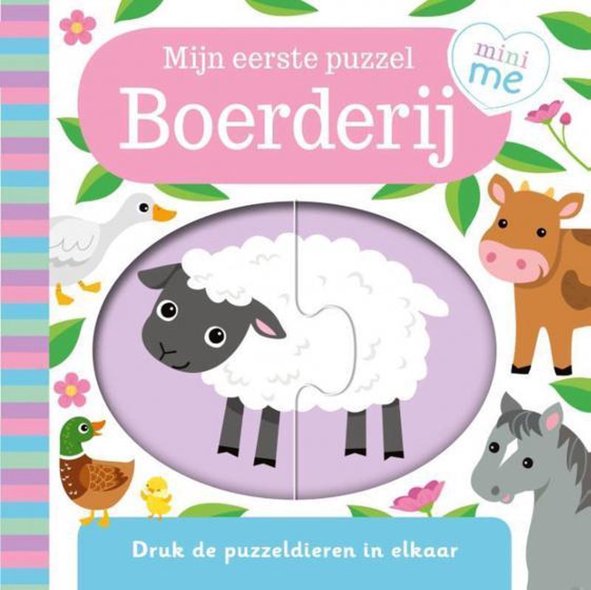 kinderboek Boerderij - eerste puzzel junior