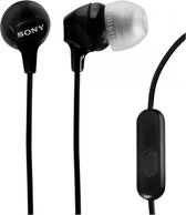 Sony MDR-EX15AP - In-ear oordopjes - Zwart