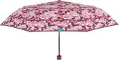 paraplu camouflage dames 97 cm microvezel roze